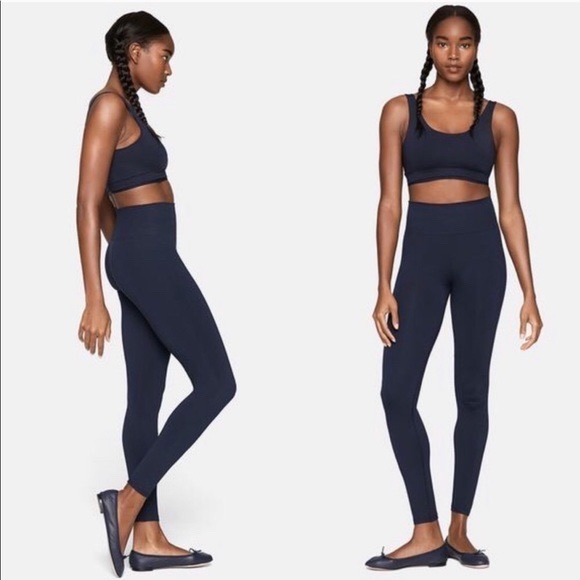 Outdoor Voices Pants - NWT Outdoor Voices Studio Skin Navy Leggings